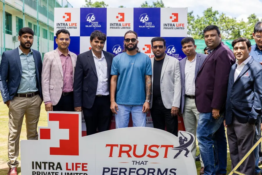 Rajat Patidar - Intra Life brand ambassador