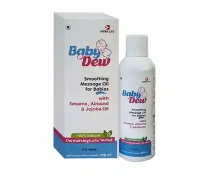 BABY-DEW MASSAGE OIL official Intra Life product image
