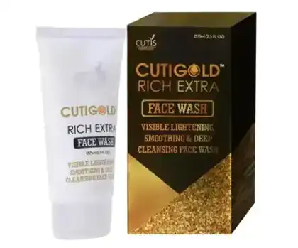 CUTI GOLD RICH EXTRA FACE WASH official Intra Life product image