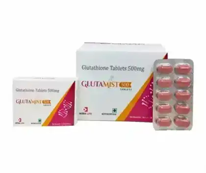 GLUTAMIST-500 TABS official Intra Life product image