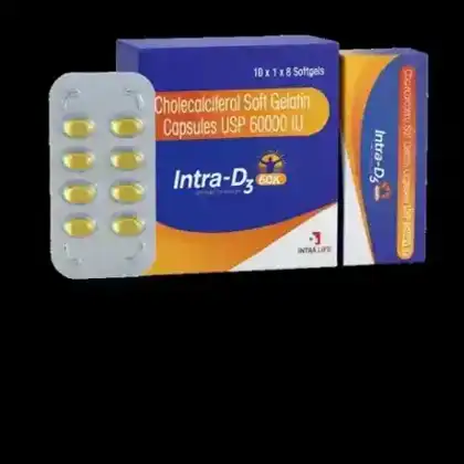 INTRA-D3 SOFTGEL CAPS official Intra Life product image