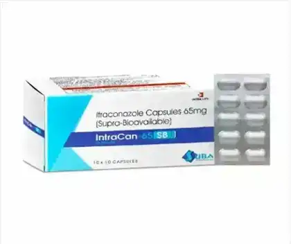 INTRACAN-65 SB CAPSULES official Intra Life product image