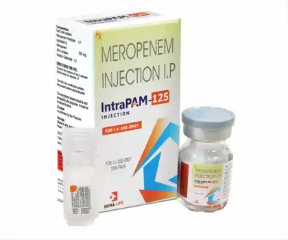 INTRAPAM-125 INJECTION official Intra Life product image