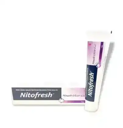 NITOFRESH Mouth Ulcer Gel official Intra Life product image