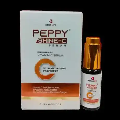 PEPPY SHINE-C SERUM official Intra Life product image