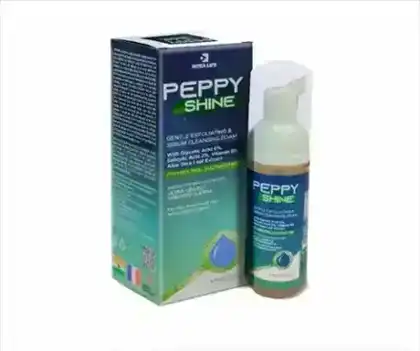 PEPPY SHINE FACE WASH official Intra Life product image