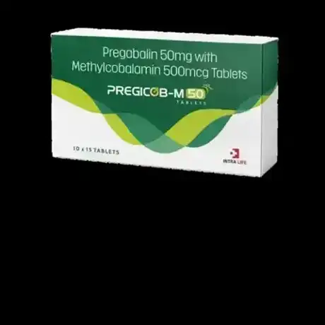 PREGICOB-M-50 TABS official product image