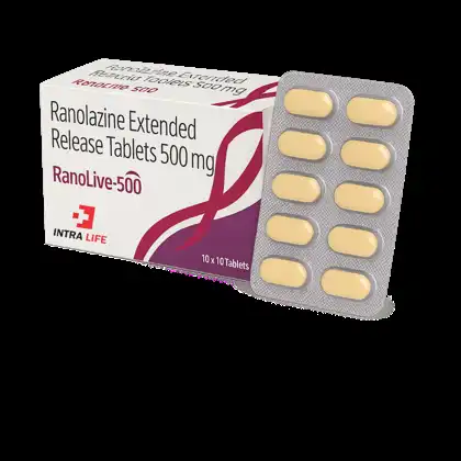 RANOLIVE-500 TABS official Intra Life product image