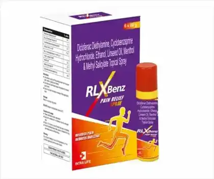 RLXBENZ PAIN RELIEF SPRAY official product image