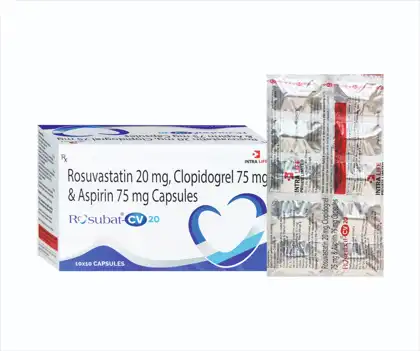 ROSUBAT-CV-20 CAPSULE official Intra Life product image