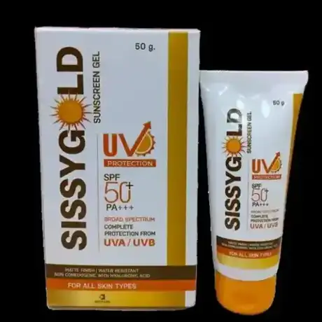 SISSY GOLD SUNSCREEN GEL official Intra Life product image
