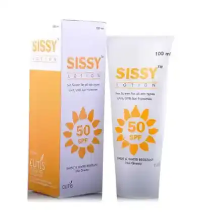 SISSY Sunscreen Lotion official product image