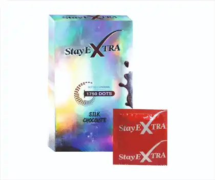 STAYEXTRA CONDOM (SILK CHOCOLATE FLAVOR) official Intra Life product image