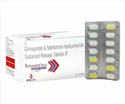 SUGAMIDE-M-2 NANO FAST Tabs official Intra Life product image