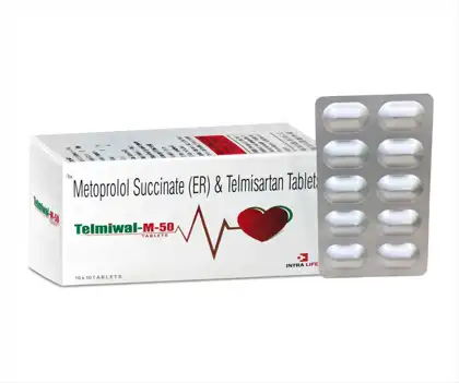 TELMIWAL-M 50 TAB official Intra Life product image
