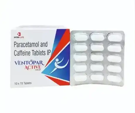 VENTOPAR ACTIVE TABLET official Intra Life product image