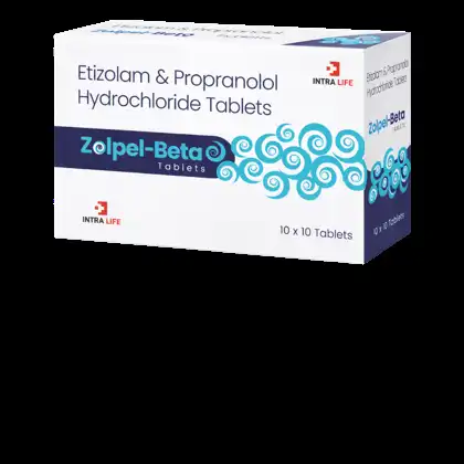 ZOLPEL-BETA Tab official Intra Life product image