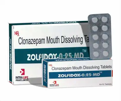 ZOLPIDOX-0.25 MD official Intra Life product image