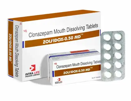 ZOLPIDOX-0.50 MD official Intra Life product image