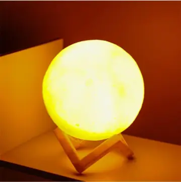 3D YELLOW MOON LAMP - Intra Life promotional gift