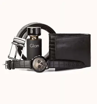 Avigna Combo Gift Box for Men (Black) - Intra Life promotional gift