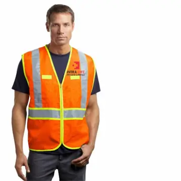 ORANGE SAFETY JACKET - Intra Life promotional gift