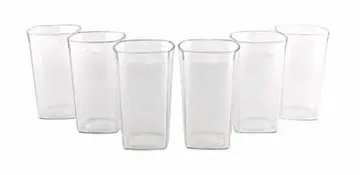 STYLISH JUICE GLASS 6 PCS SET - Intra Life promotional gift