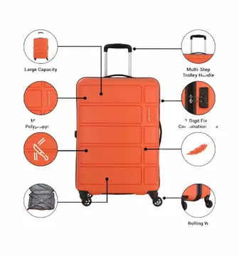 American Tourist Suitcase (69 CM) - Intra Life promotional gift
