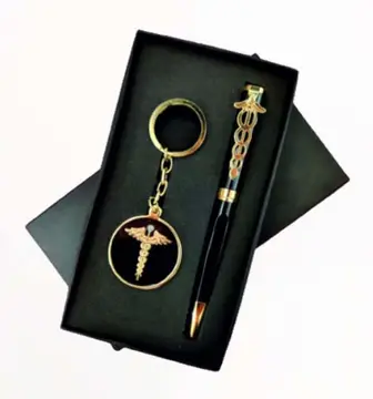 Tempt doctor pen and keychain giftset - Intra Life promotional gift