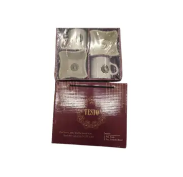 CERAMIC CUP WITH BOWL - Intra Life promotional gift