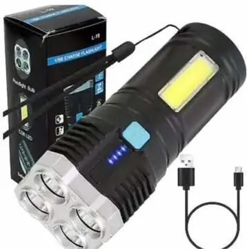 USB RECHARGEABLE FLASHLIGH - Intra Life promotional gift