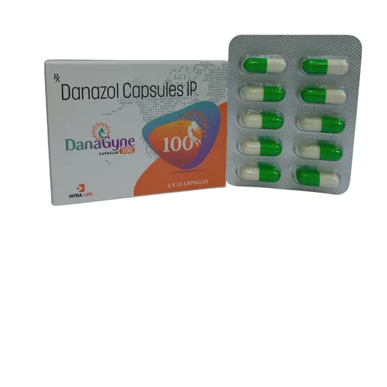Danagyne -100 Caps caps - Danazol by Intra Life