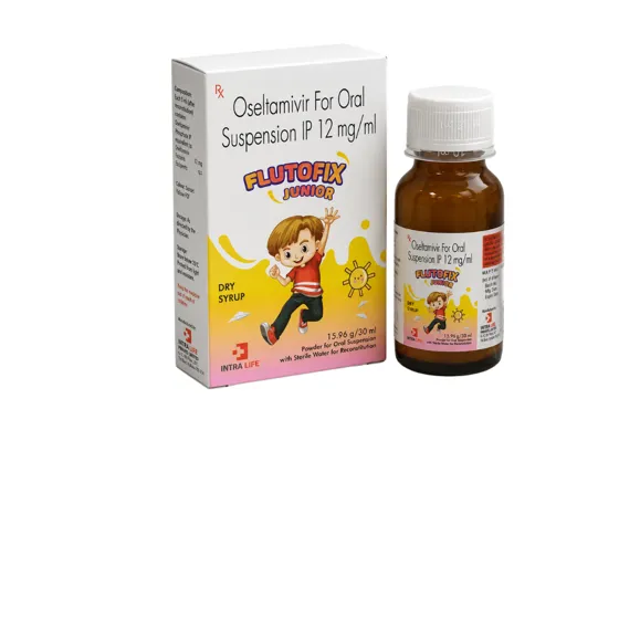 FLUTOFIX-Junior Dry syp Dry syrup - Oseltamivir Phosphate by Intra Life