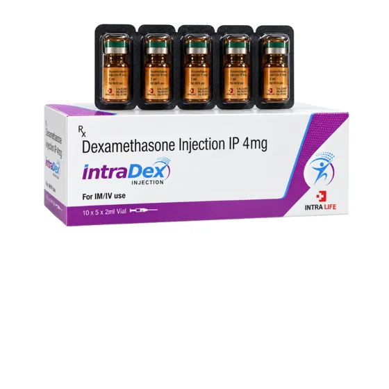 Intradex 2ml Inj injection - DEXAMETHASONE by Intra Life