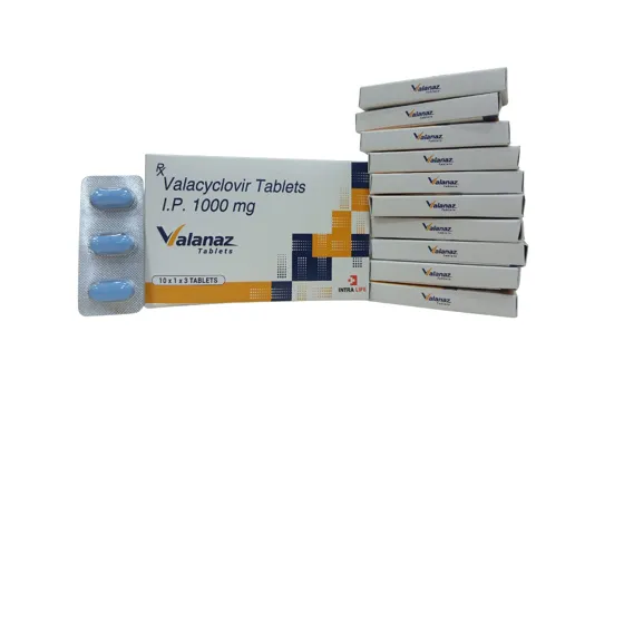 Valanaz-1000 Tabs tab - Valacyclovir by Intra Life